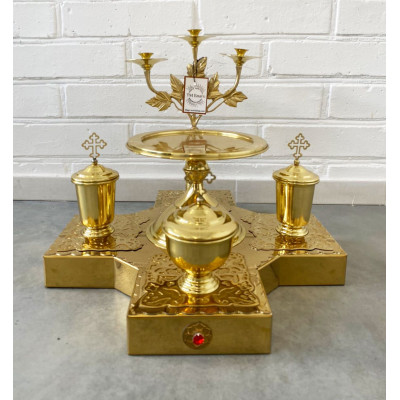 Блюдо литийное (всеночное), 32х38см