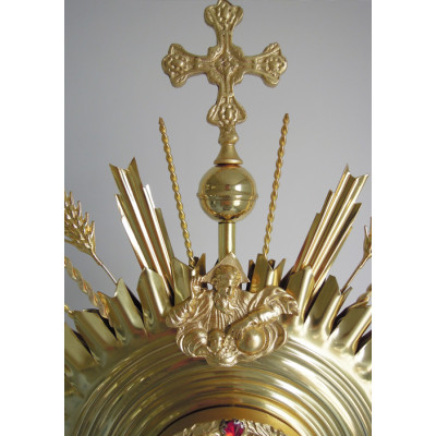 Монстранція латунна, 41х62 см Монстранція латунна, 41х62 см