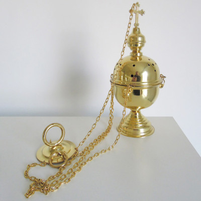 Censer brass, 10х28 cm