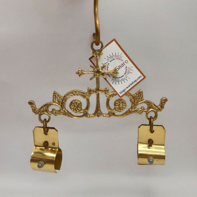 Кріплення для хоругв латунне, 9х16 см Кріплення для хоругв латунне, 9х16 см