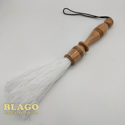 Кропило малое искусственным ворсом, деревянная ручка, 23 см