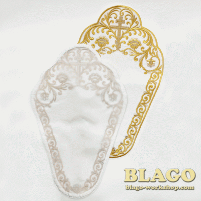 Boards for crosses and a lamp embroidered, 28х44 см Boards for crosses and a lamp embroidered, 28х44 см