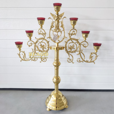 Семисвечник напрестольный средний электрический, 90х117 см