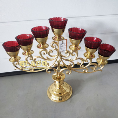 Семисвічник напрестольний малий, 52х42 см