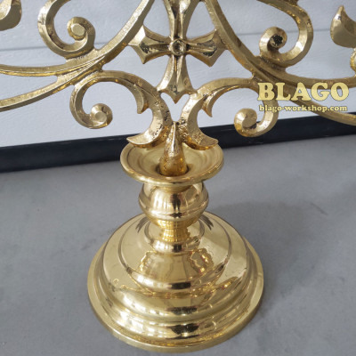 Семисвічник напрестольний малий, 52х42 см