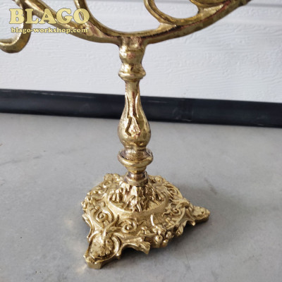 Семисвічник напрестольний латунний №65, 60х50 см