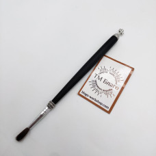 Пензлик (стрючица) для помазання, дерев'яна ручка, 17 см