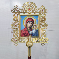 Altar icon brass №5, 49х68 сm