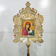 Altar icon brass, 48х80 cm №10