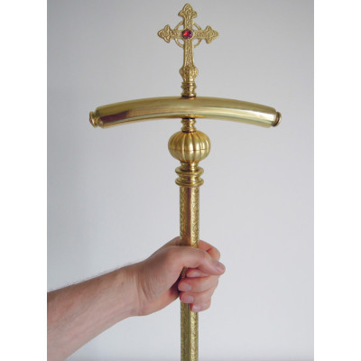  Jewelry Bishop crosier, 22x135 cm