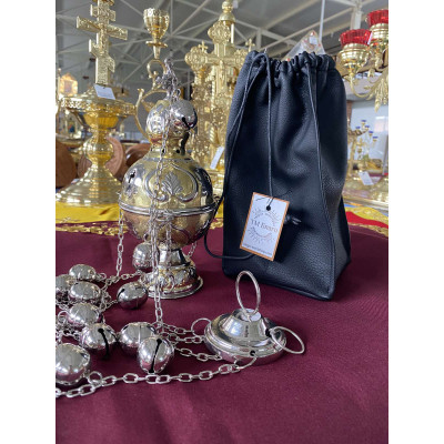 A bag (cover) for the necessary incense, 12x12x24 cm