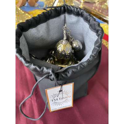 A bag (cover) for the necessary incense, 12x12x24 cm