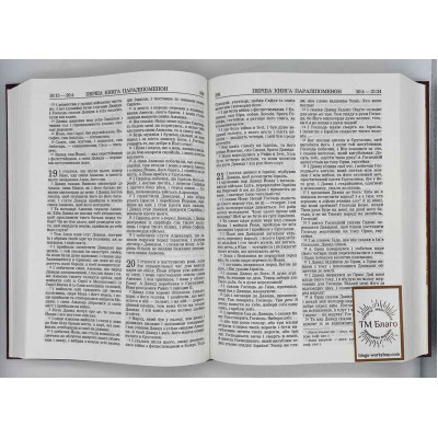 Bible, new translation, in Ukrainian, 17x2.5x24 cm