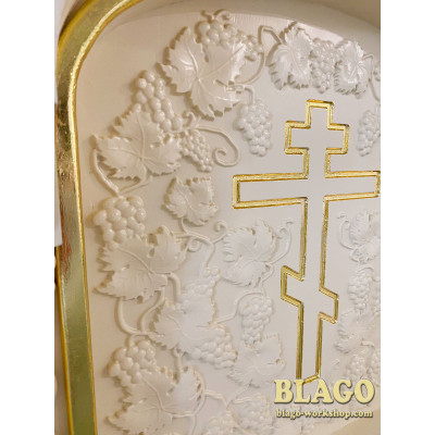 Tetrapod (central lecterns) wooden, 80x50x95/141cm Tetrapod (central lecterns) wooden, 80x50x95/141cm