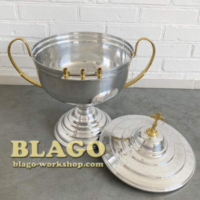 Bowl water on 9 l, aluminum