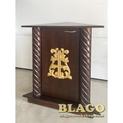 Altar wooden corner, 85x43x91 cm