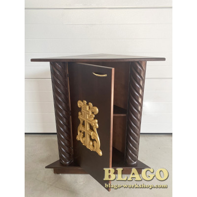 Altar wooden corner, 85x43x91 cm