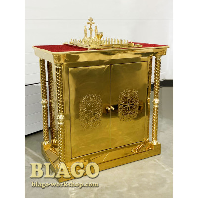 Панахидний стіл великий на 50 свічок, 116х66х115см