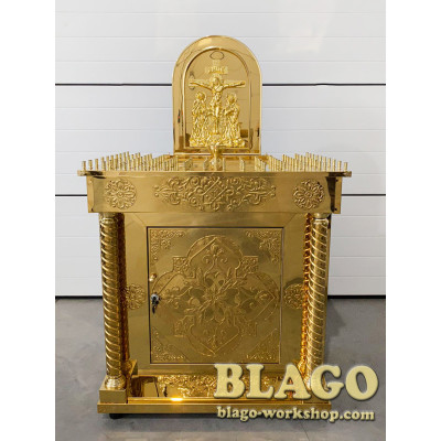 Панахидний стіл на 100 свічок, 85х60х95см