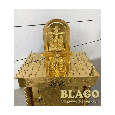 Панахидний стіл на 100 свічок, 85х60х95см