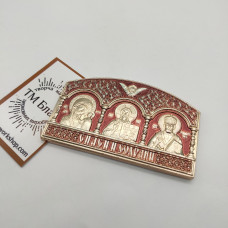 Car icons red, 8х5 cm