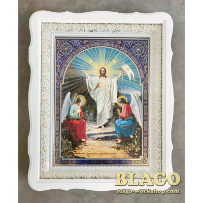 Киот открывающийся Двенадесятые праздники комплект (26 ликов), 42х52см