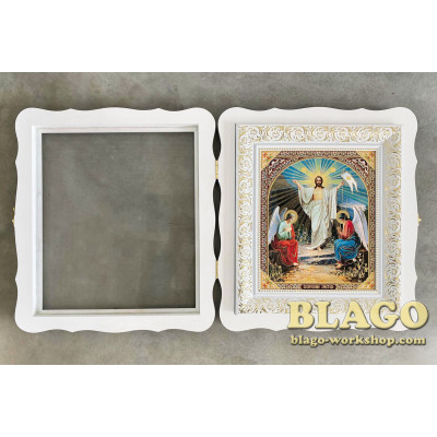 Кіот відкривний Дванадесяті свята комплект (26 ликів), 31х36см