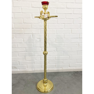 Censer stand with lamp, 105 cm