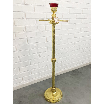 Censer stand with lamp, 105 cm