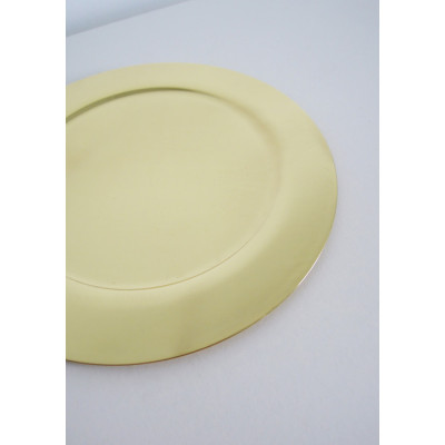 Plate brass, 13cm