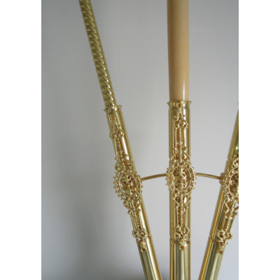 Stand for a cross and ripids, 28.5x25x54 cm