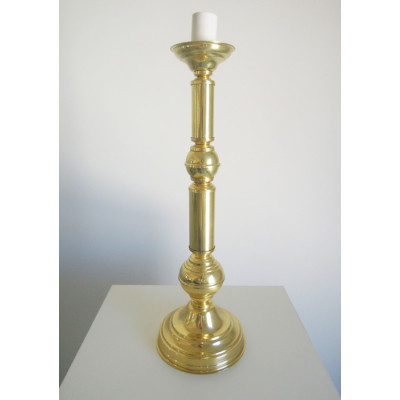 Altar candlestick electric, 16x51 cm