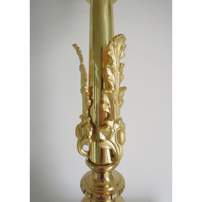 Підсвічник (канделябр) напрестольний на 6 свічок литий, 29х80 см