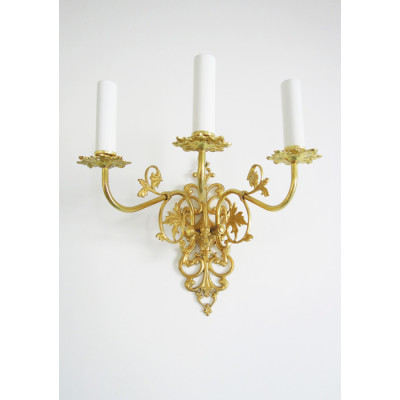 Sconce for 3 candles, 32x43 cm