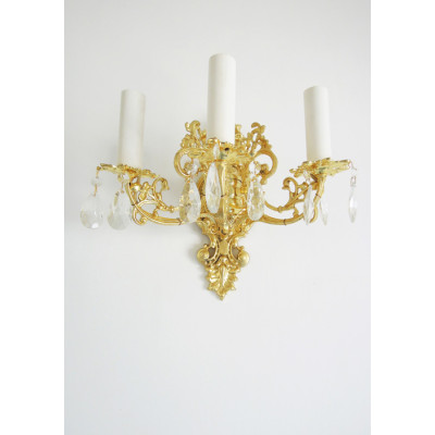 Sconce for 3 candles, 36x32 cm
