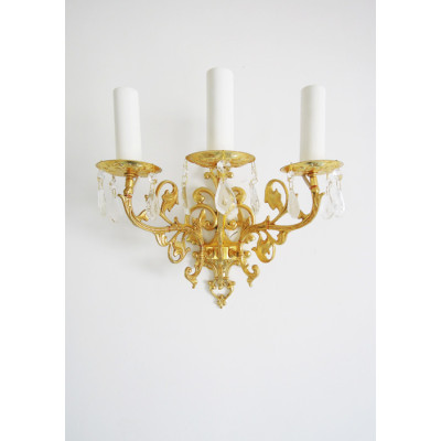 Sconce for 3 candles, 32x34 cm