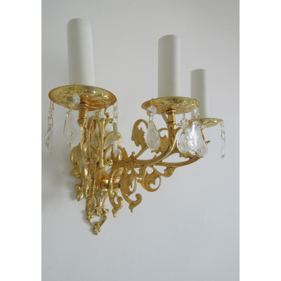 Sconce for 3 candles, 32x34 cm