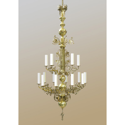 Панікадило 2-ярусне на 15 свічок