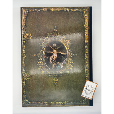 Євангеліє на українській мові в твердій палітурці  34х4х24см