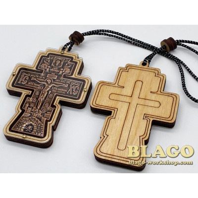 Подвеска автомобильная деревянная со шнурочком, 5,5х8 см