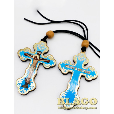 Підвіска автомобільна дерев'яна, 5,5х8 см