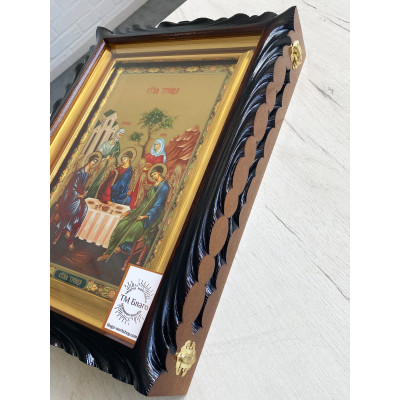 Киот открывающийся аналойный со стеклом (13 сюжетов), 30х40 см