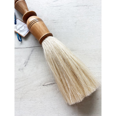 Кропило большое деревянное с натуральным ворсом, 37 см