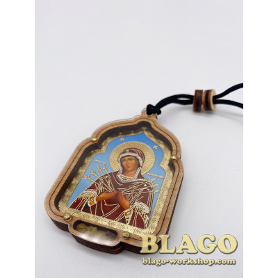 Car icons "Seven Shots", 4.5x6.5 cm