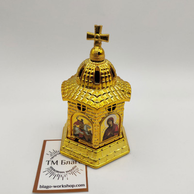 Автоароматизатор Капличка, 7х12 см