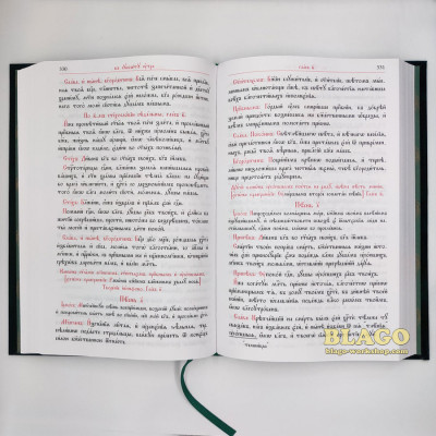Октоих на церковнославянском языке (две части), 18х27 см