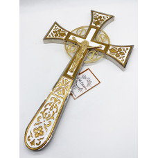 Хрест напрестольний мальтійський емаль, 18х31,5 см