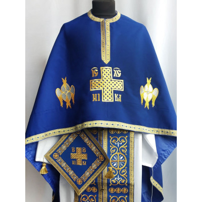 Ієрейське облачення грецького крою з вишивкою №52