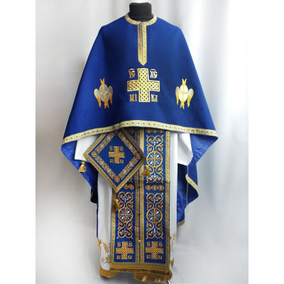 Ієрейське облачення грецького крою з вишивкою №52