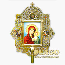 Altar icon brass , 66х91 cm №11 (to the cross №8)